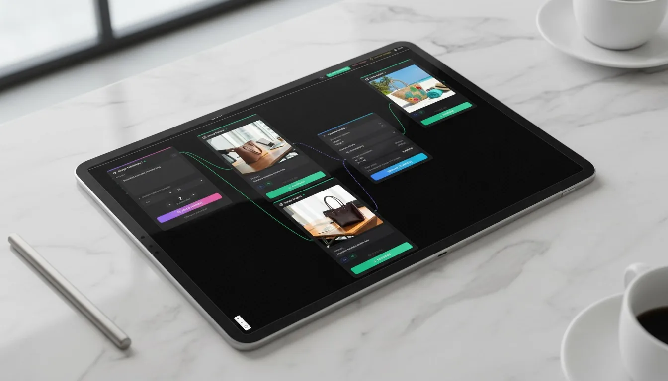 AI-Powered Production Workflow screenshot